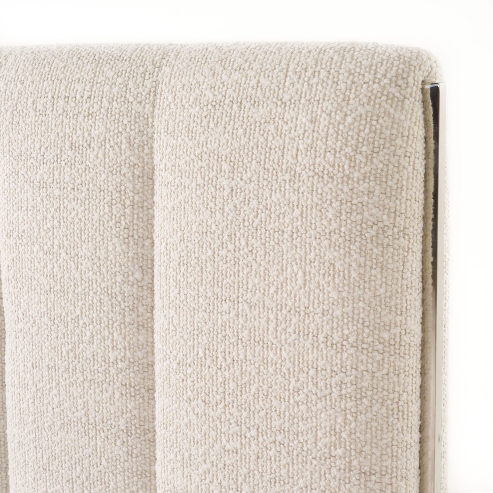 Modrest Valhalla - Eastern King Contemporary White Bed