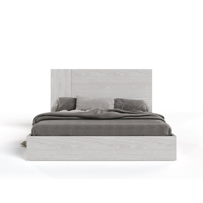 Nova Domus Asus - Eastern King Modern White Bed