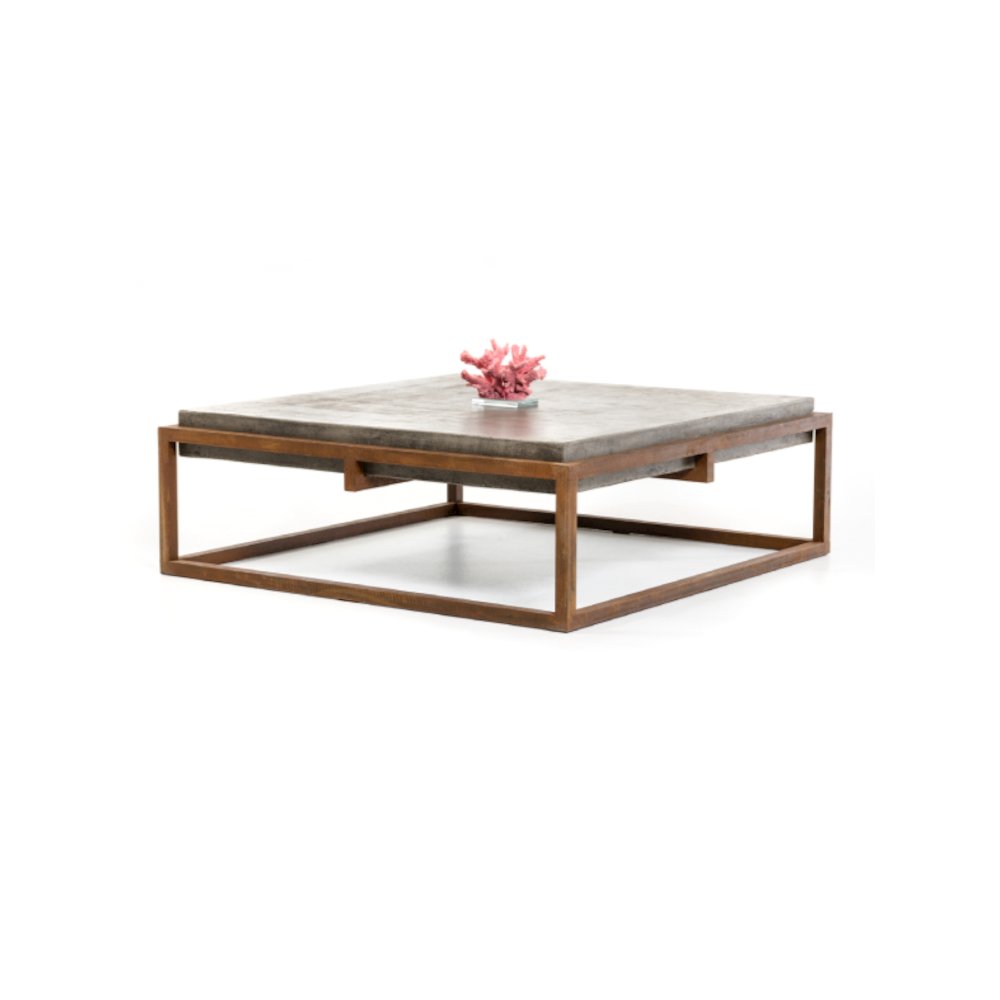 Shepard Modern Concrete Coffee Table