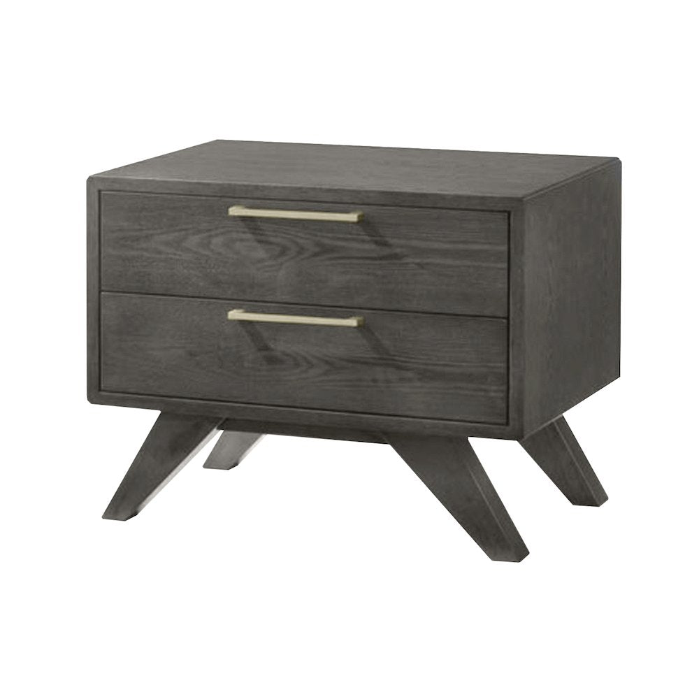 Nova Domus Soria Modern Grey Wash Nightstand
