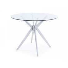 Dallas - Modern Brushed Stainless Steel Dining Table