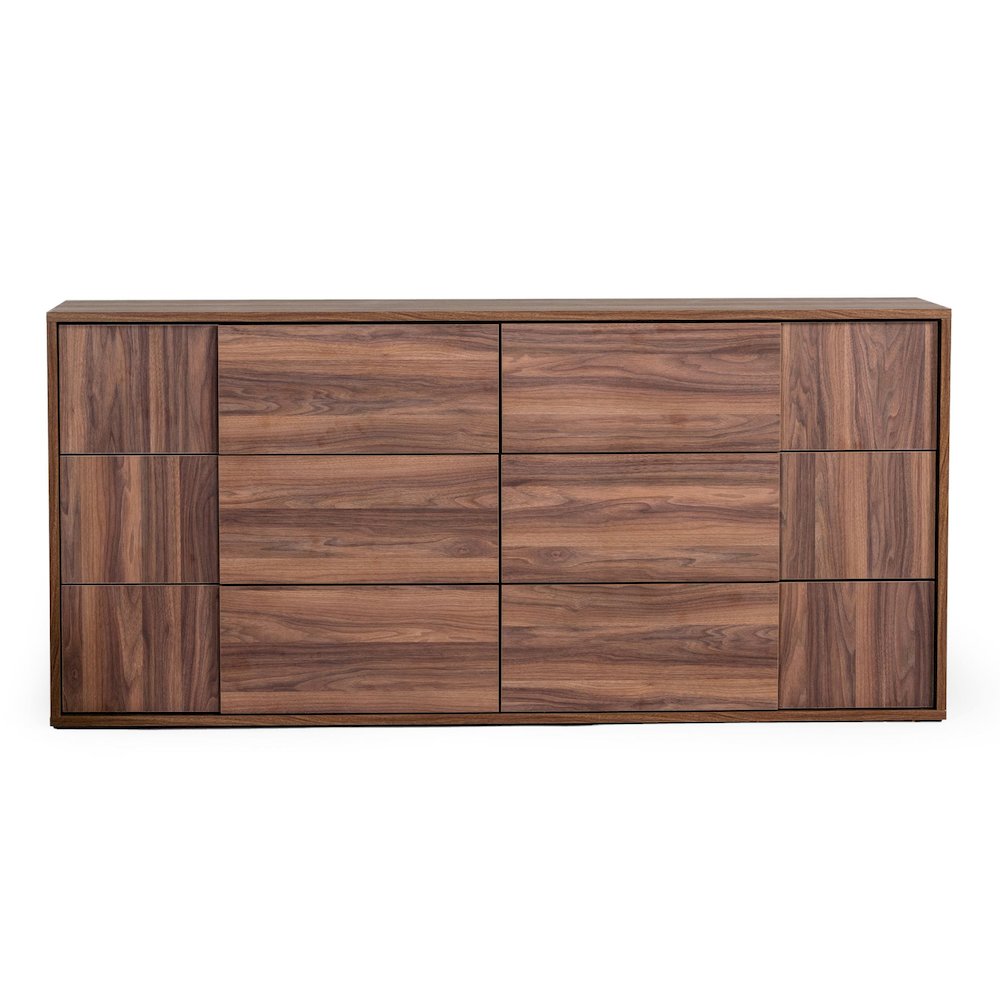 Nova Domus Asus - Italian Modern Walnut Dresser