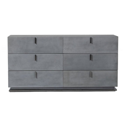 Modrest Buckley - Modern Grey Crackle Dresser