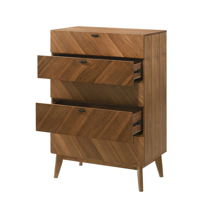 Kamela- Modern Walnut Chest