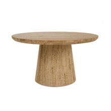 Velma - Modern Travertine Marble Coffee Table
