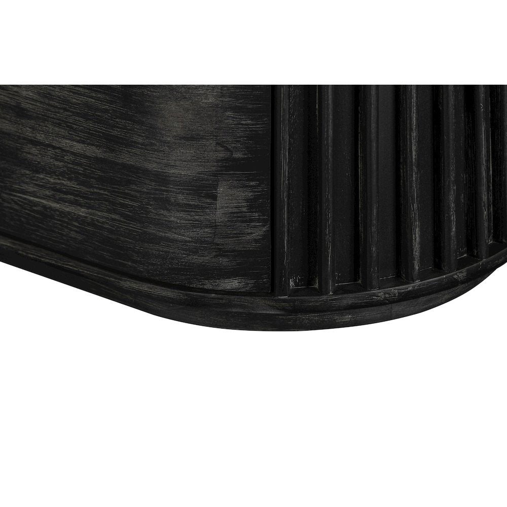 Modrest Fields - Modern Black Acacia Chest