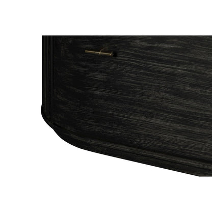 Modrest Fields - Modern Black Acacia Chest