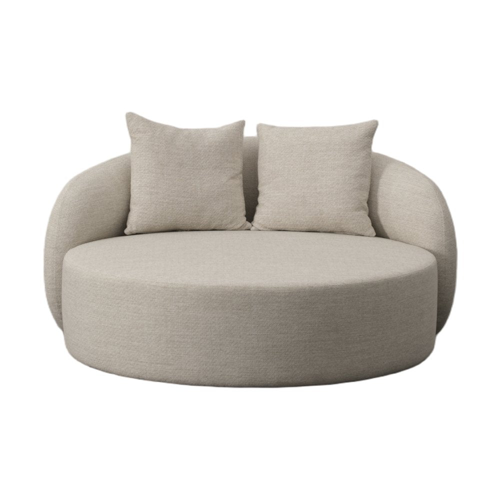 Renava Tabarca - Outdoor Beige Fabric Bed