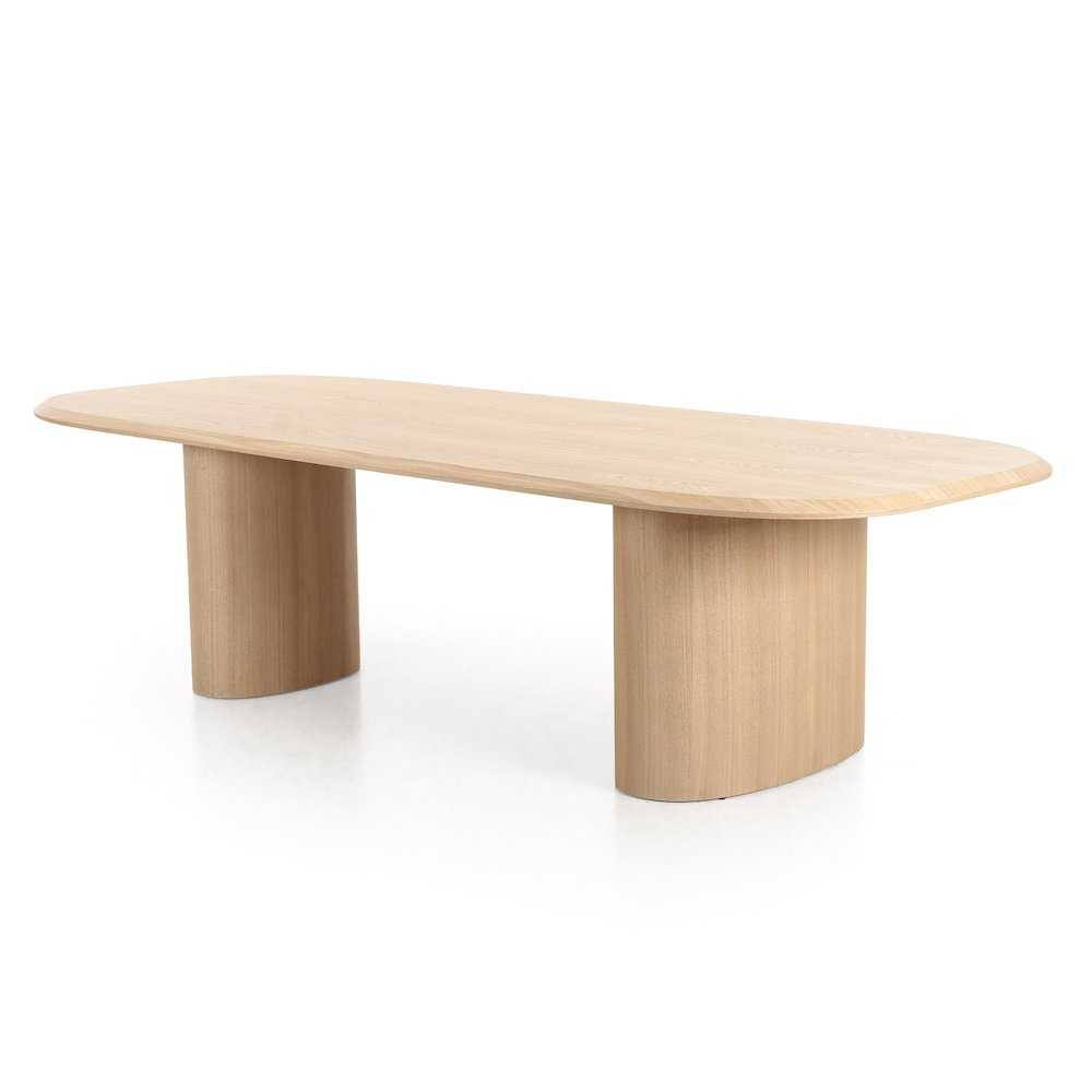 Modrest Summit - Modern 118" Natural Ash Dining Table
