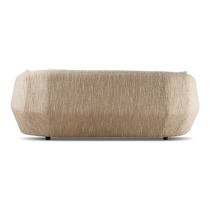 Belinda - Modern Beige Fabric 3-Seat Sofa