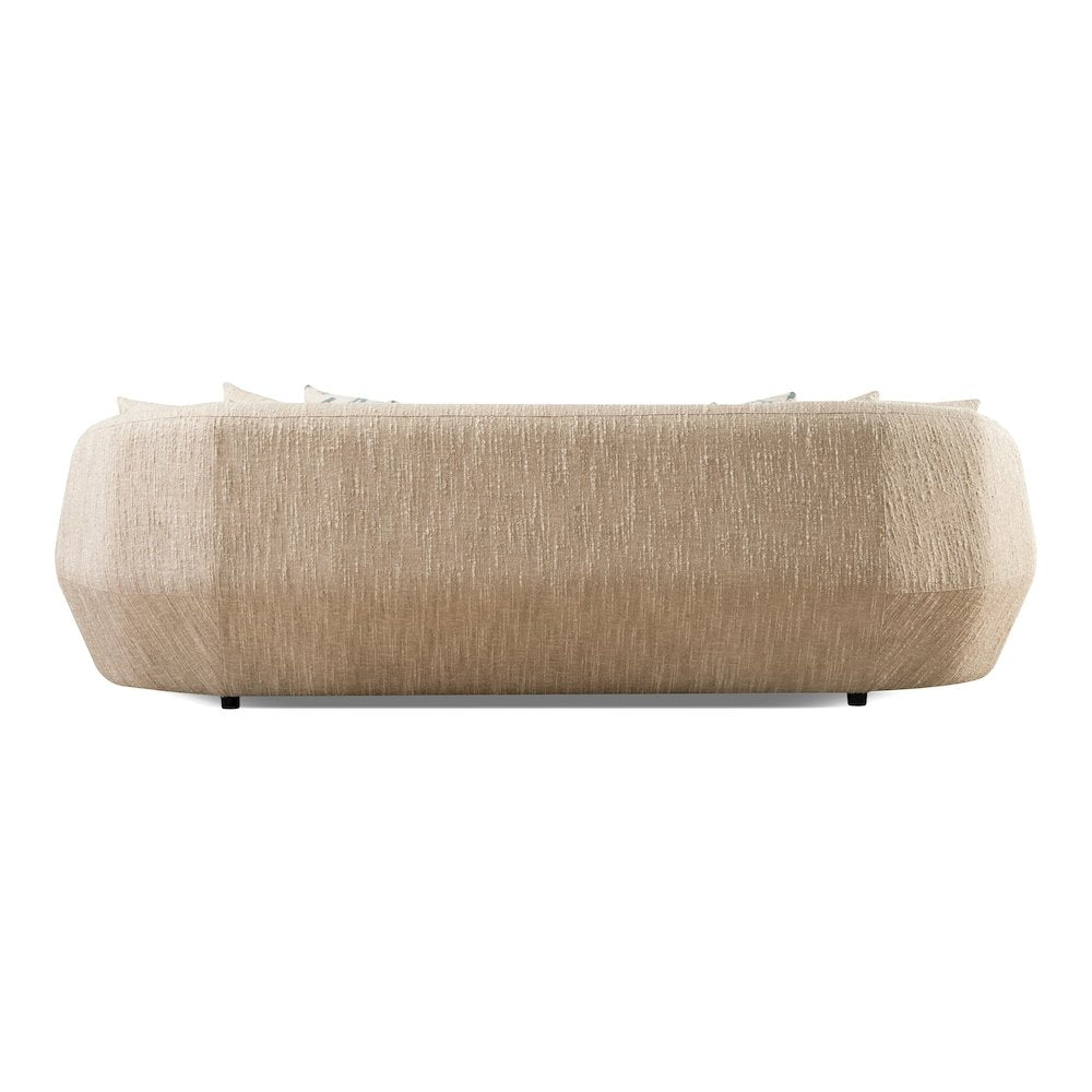 Belinda - Modern Beige Fabric 4-Seat Sofa