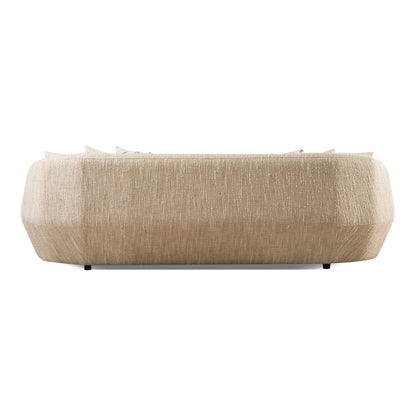 Belinda - Modern Beige Fabric 4-Seat Sofa
