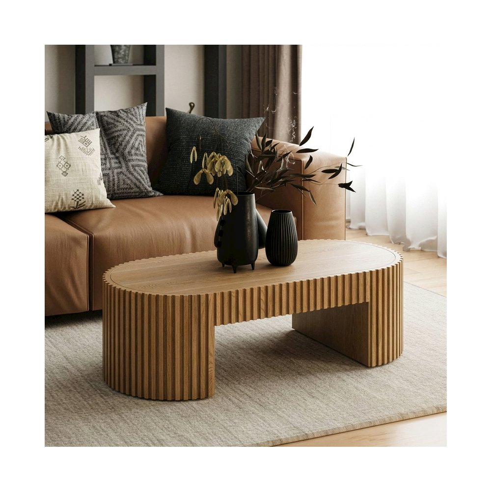 Albrite - Modern Natural Ash Coffee Table