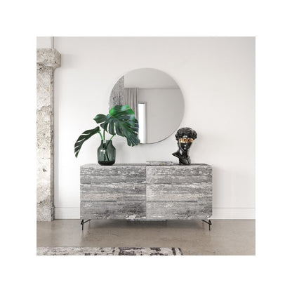 Nova Domus Aria - Italian Modern Multi Grey EK Bedroom Set
