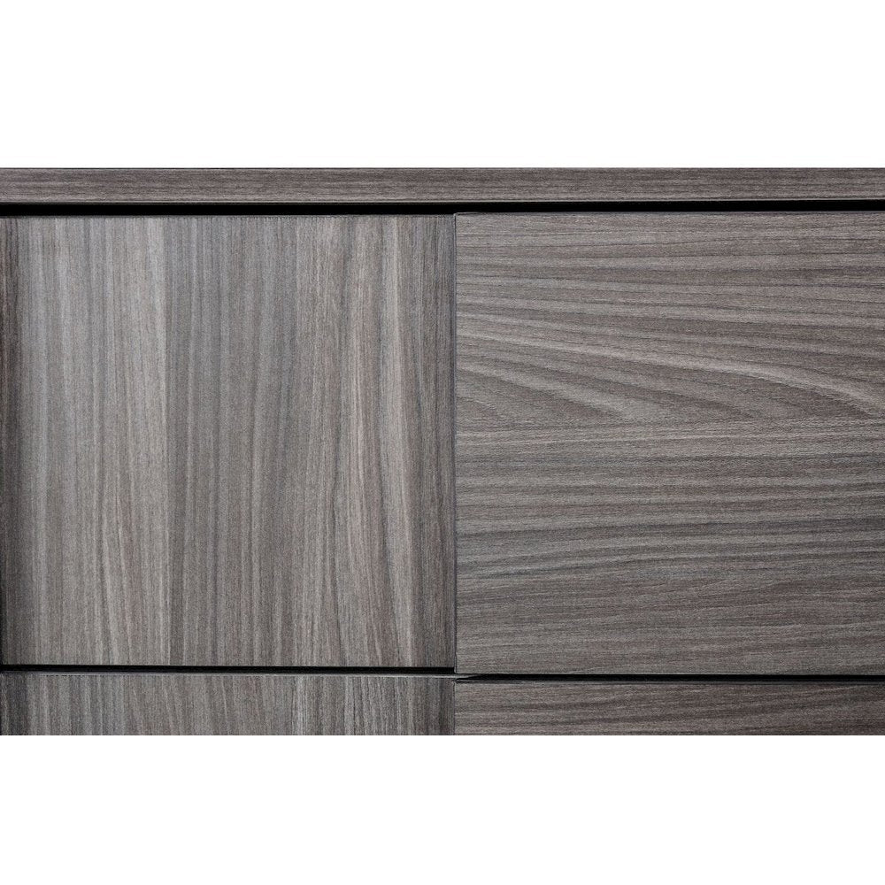 Nova Domus Asus - Italian Modern Elm Grey Dresser