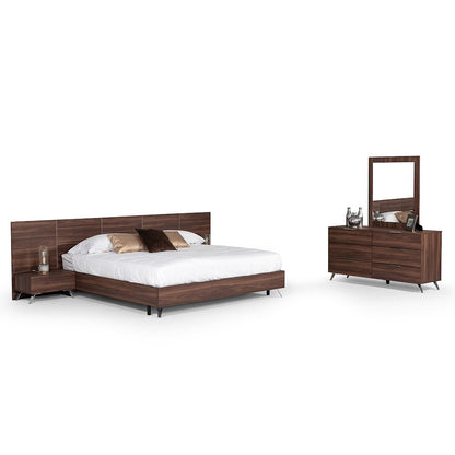 Nova Domus Brooklyn Italian Modern Walnut Nightstand