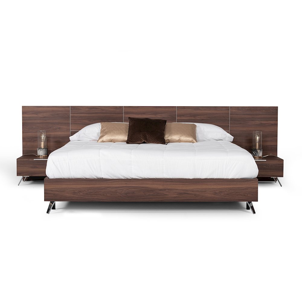 Nova Domus Brooklyn Italian Modern Walnut Nightstand