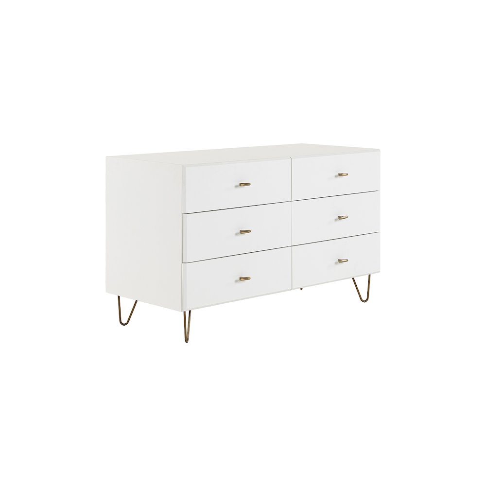 Bryan - Modern White Dresser