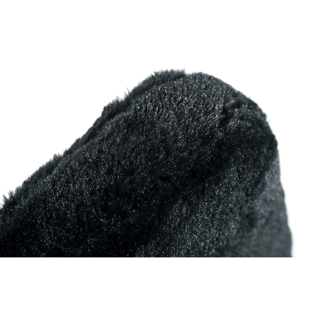 Candace - Modern Black Faux Fur Dining Chair (Set of 2)