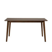 Castillo Jordan - Modern Grey Fabric Walnut 4-Piece Dining Set