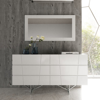 Modrest Chrysler Modern White Dresser