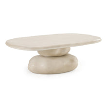 Coates - Modern Beige Concrete Coffee Table