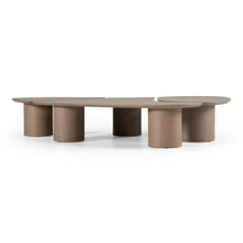 Connie - Modern White Oak Nesting Coffee Table Set