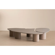 Connie - Modern White Oak Nesting Coffee Table Set
