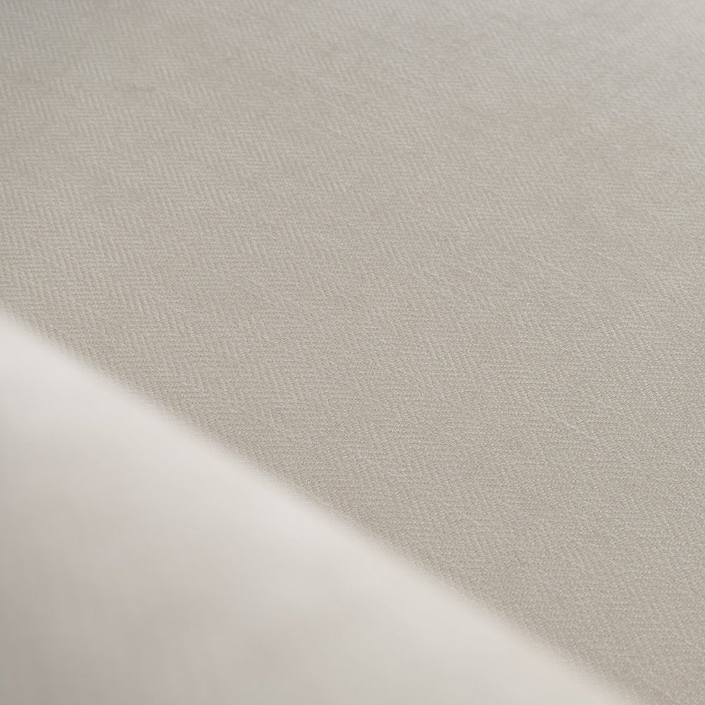 Modrest Cynthia - Modern White Fabric + Wood Loveseat