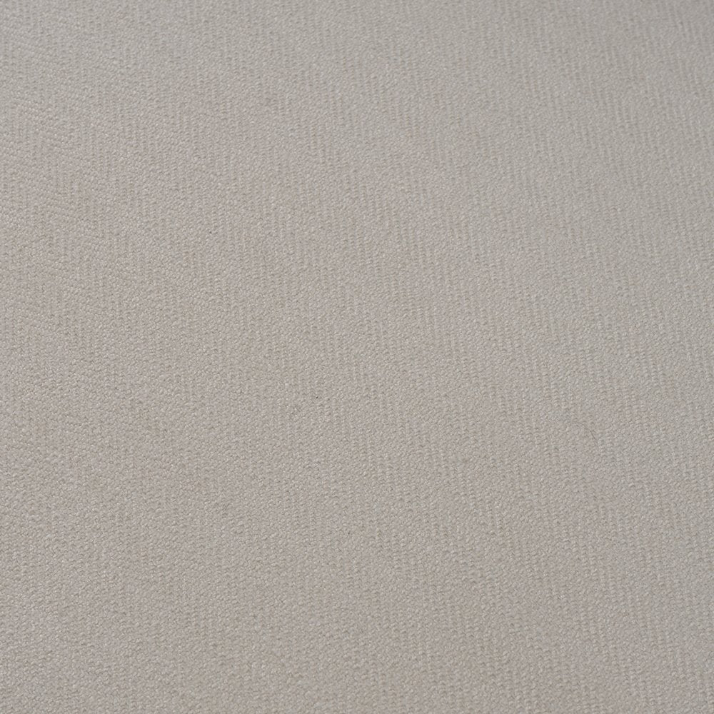 Modrest Cynthia - Modern White Fabric + Wood Loveseat
