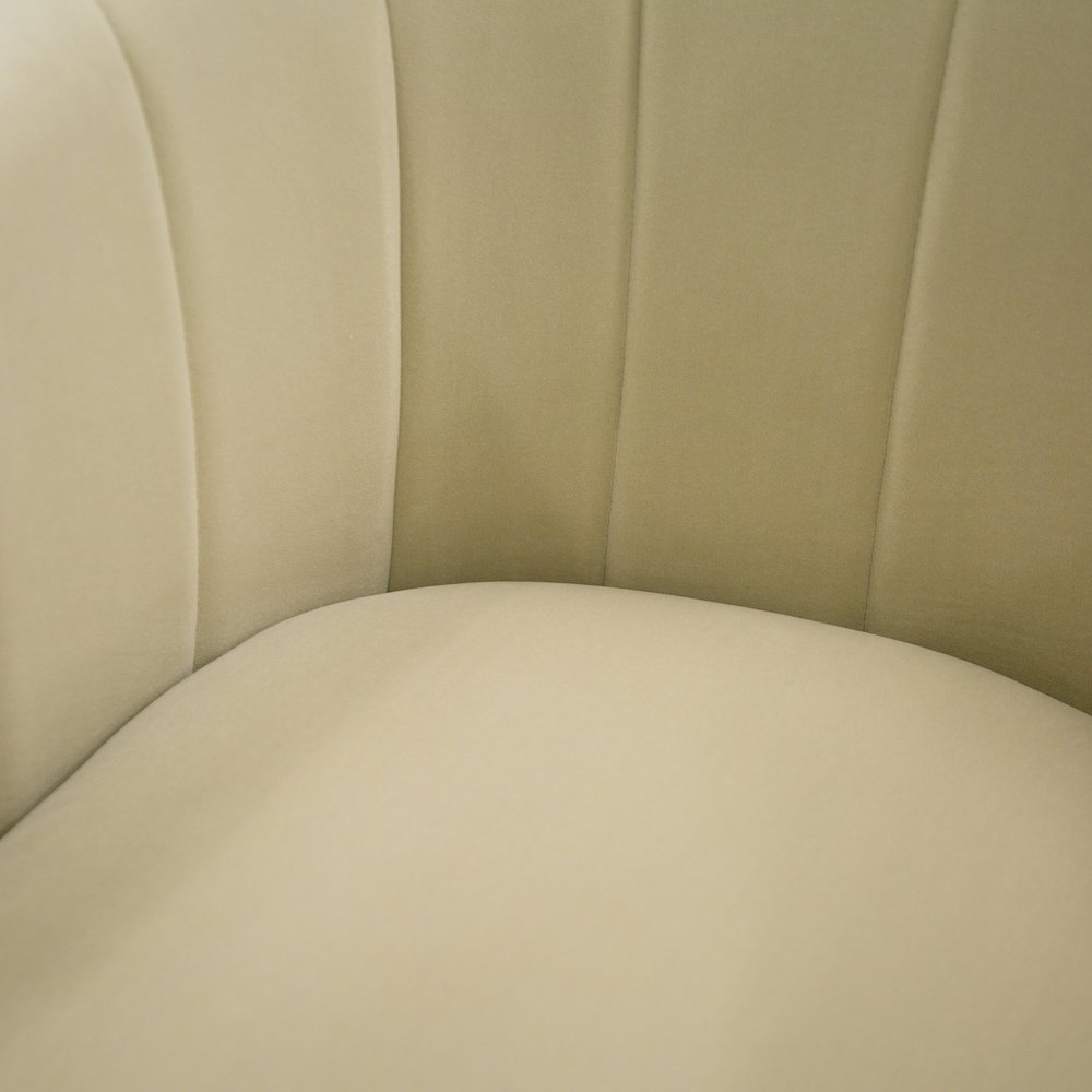 Modrest Danube - Modern Beige Fabric Dining Chair