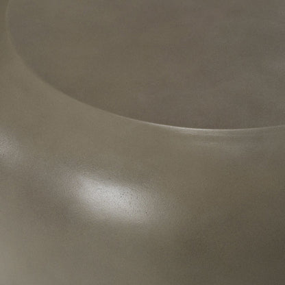 Denny - Modern Grey Contrete End Table