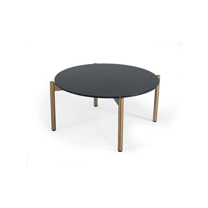 Modrest Denzel - Black Marble + Gold Coffee Table
