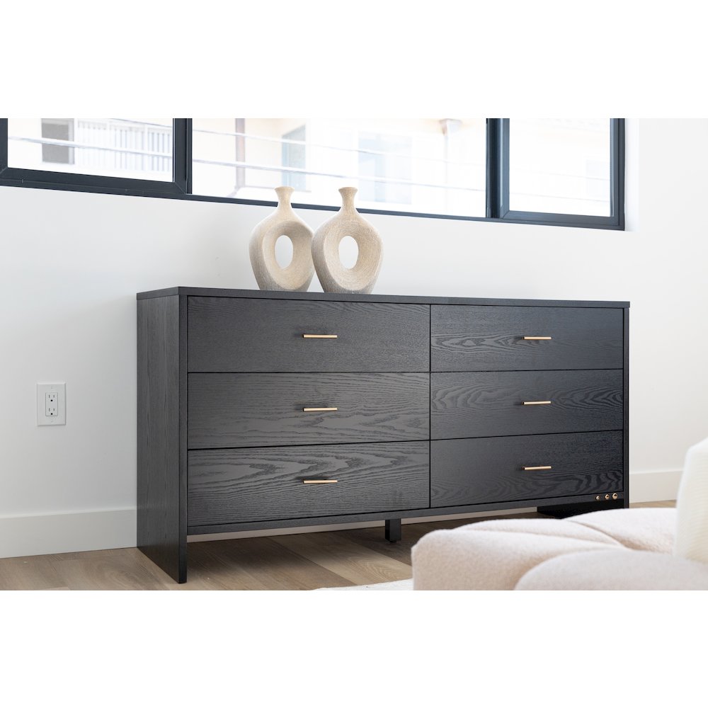 Wales Modern Grey Ash Dresser
