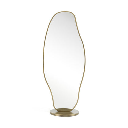 Modrest Esteem - Modern Antique Brass Freestanding Mirror