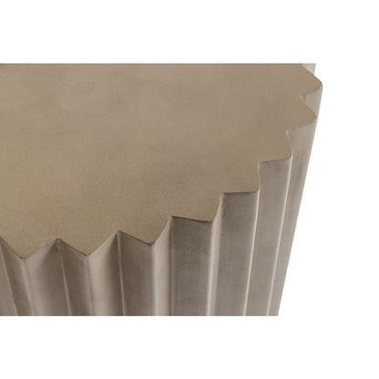 Modrest Evadale - Modern Grey Concrete End Table