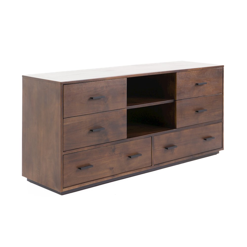 Nova Domus Fantasia - Contemporary Dark Walnut Dresser