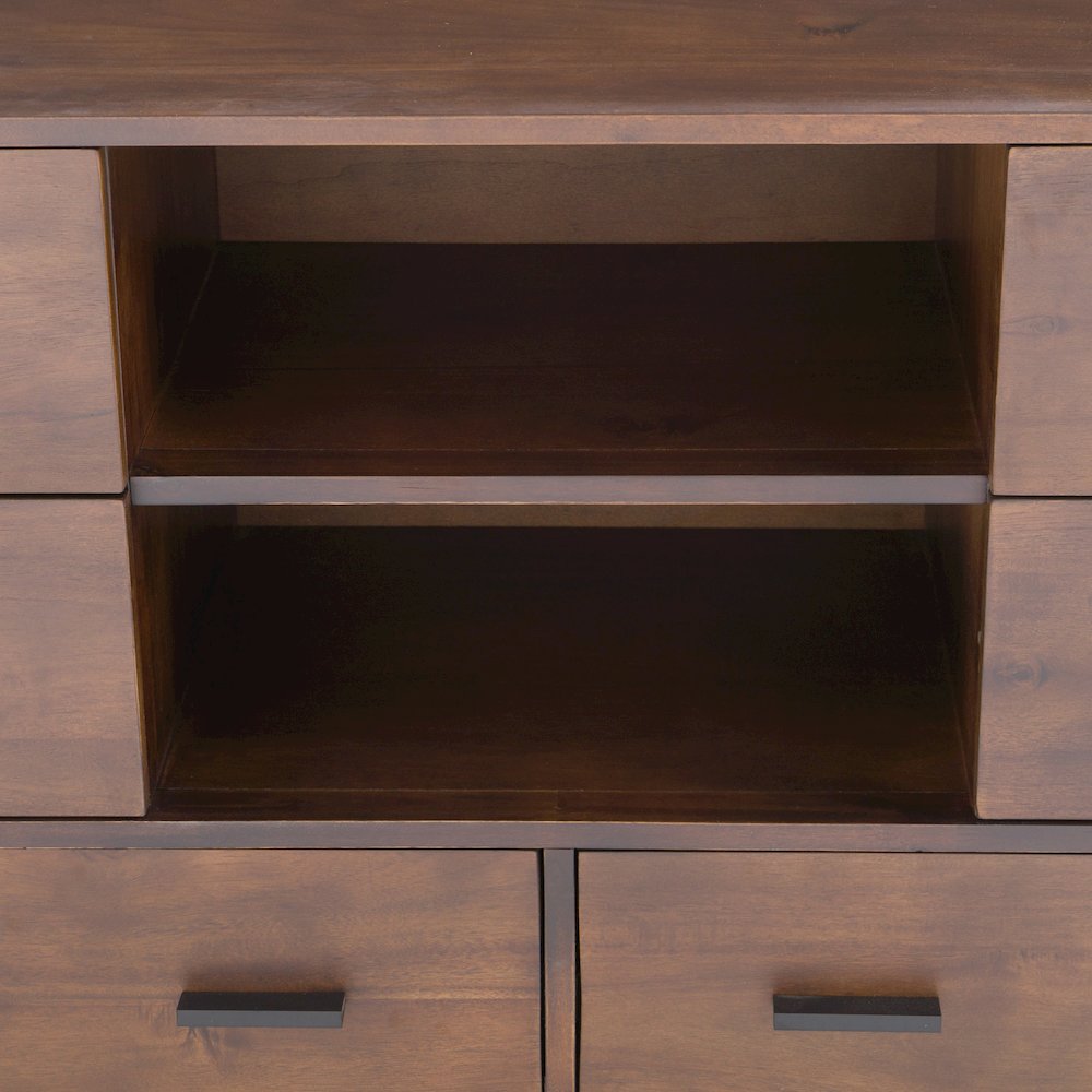 Nova Domus Fantasia - Contemporary Dark Walnut Dresser