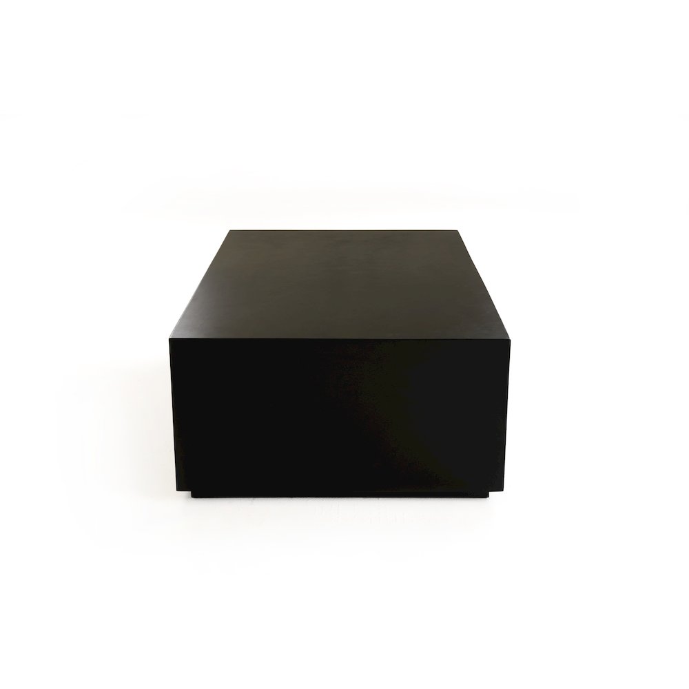 Modrest Fresno - Modern Black Concrete Coffee Table