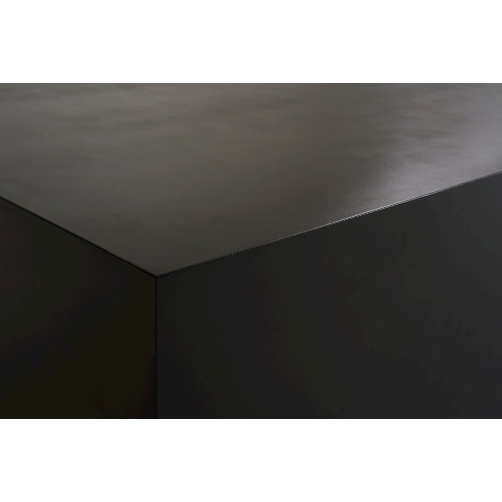 Modrest Fresno - Modern Black Concrete Coffee Table