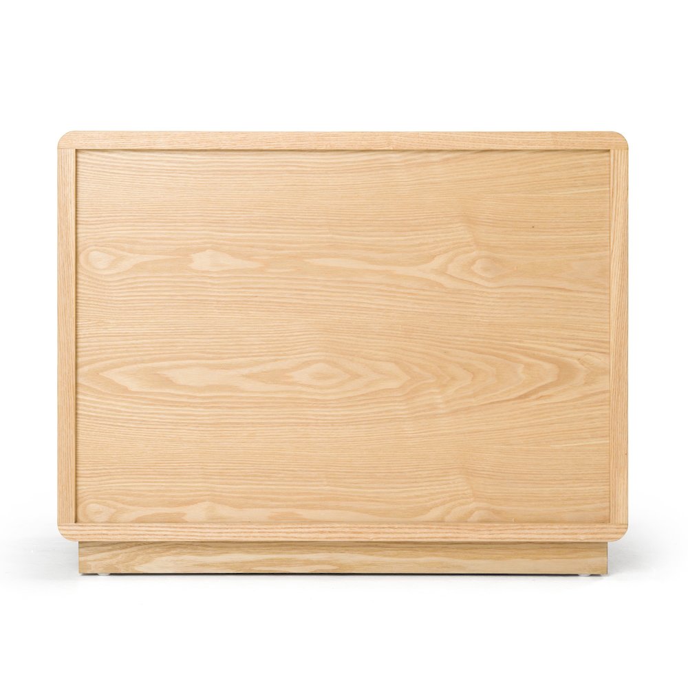 Modrest Gavin - Modern Natural Ash + Rattan Nightstand