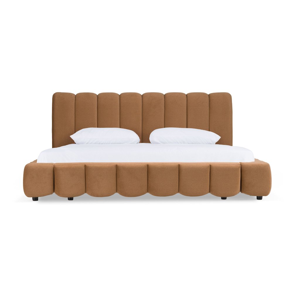 Modrest Harris - Queen Modern Brown Bed