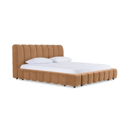 Modrest Harris - Queen Modern Brown Bed