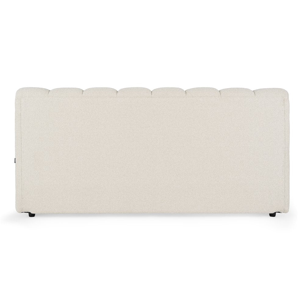 Harris - Modern Off-White Fabric Eastern King Bed