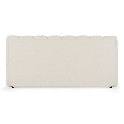 Harris - Modern Off-White Fabric Eastern King Bed