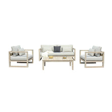 Calm - Outdoor Grey Acacia Sofa Set