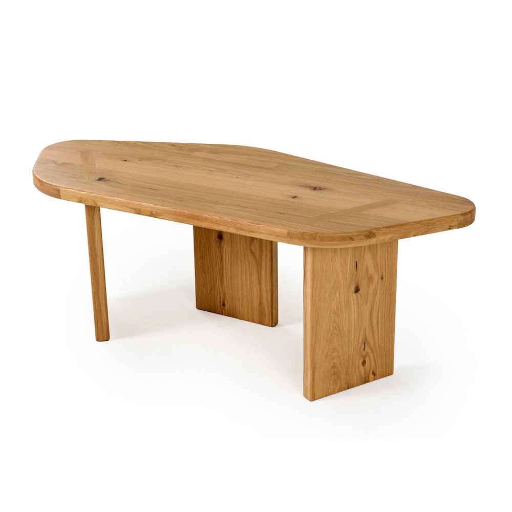 Modrest Jack - Modern Natural Wood Coffee Table Set