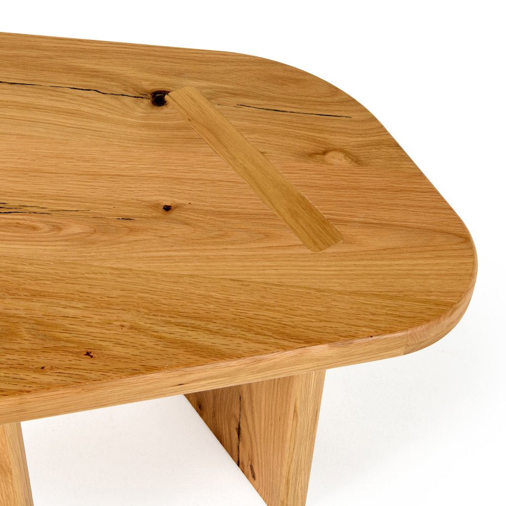 Modrest Jack - Modern Natural Wood Coffee Table Set