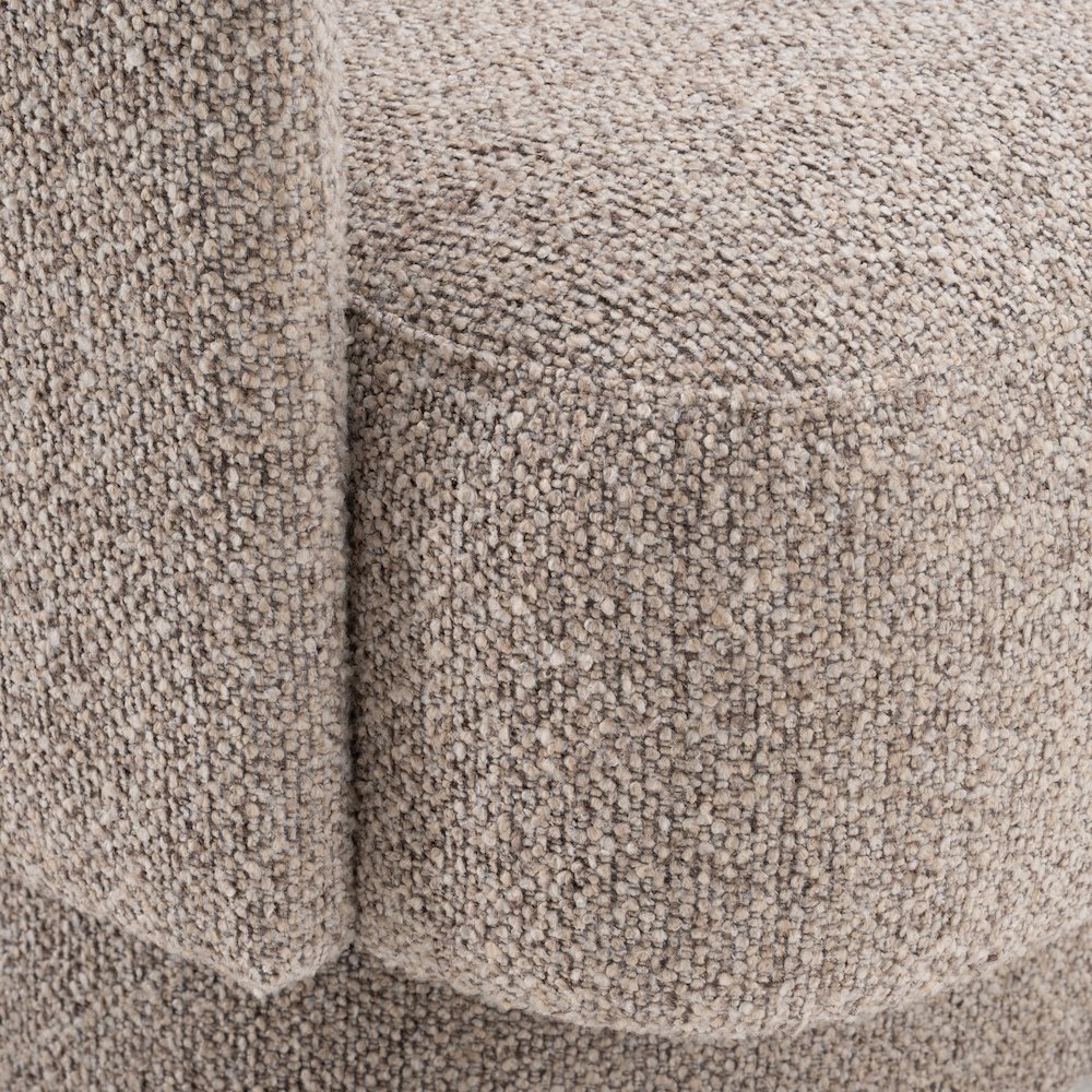 Divani Casa Johnny - Modern Brown Fabric Accent Chair