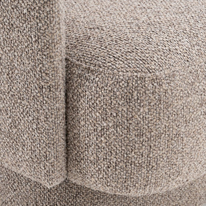 Divani Casa Johnny - Modern Brown Fabric Accent Chair